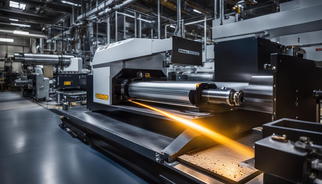 What is a laser NLO box? How is the laser beam aligned in industrial machines?