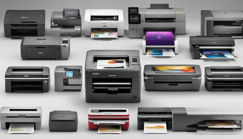 history of laser printers