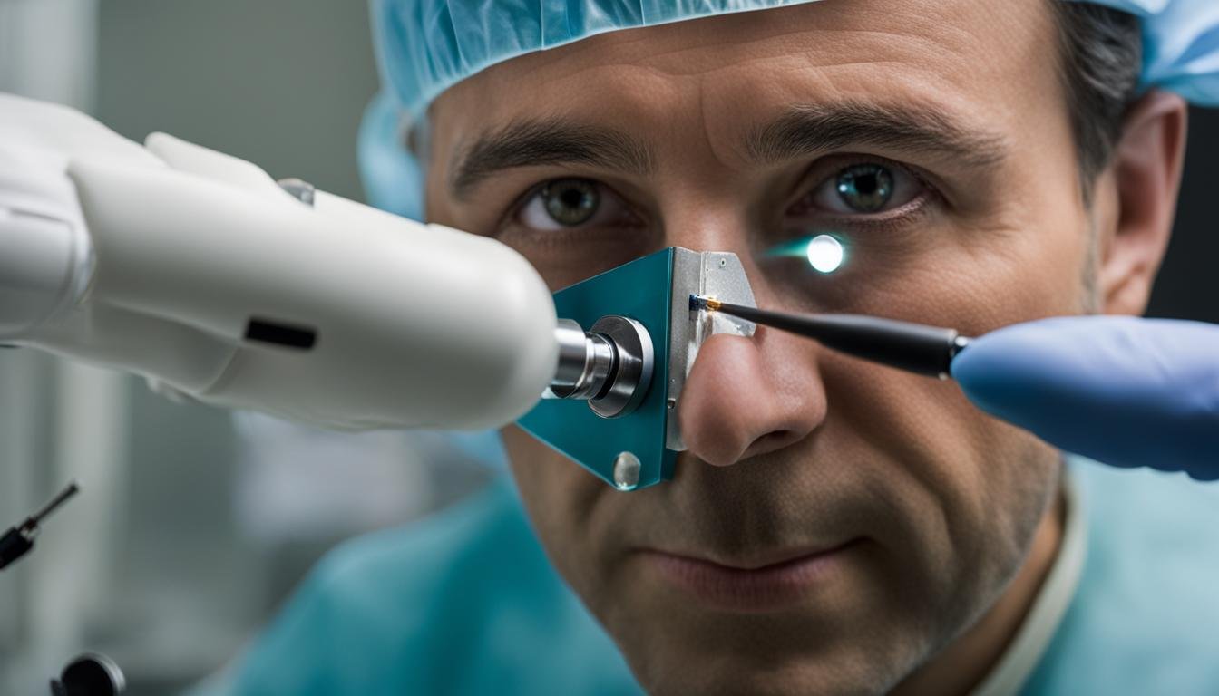 LASIK surgery procedure