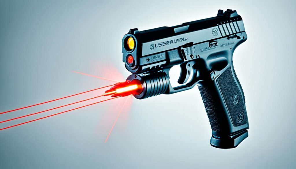 pistol laser